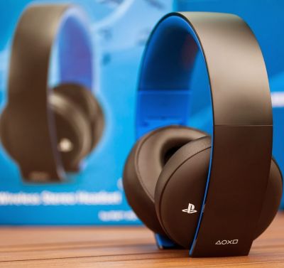 PS4 Wireless Headset Gold